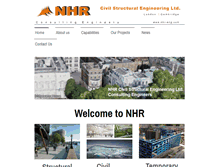 Tablet Screenshot of nhr-eng.com